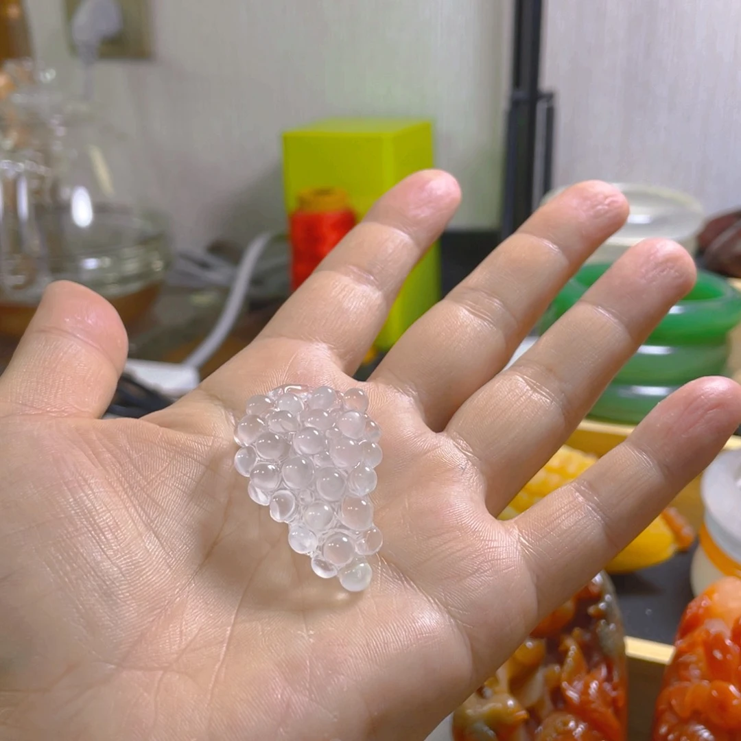 【闪购商品】长石玉未镶嵌手镯（开口镯）向*花