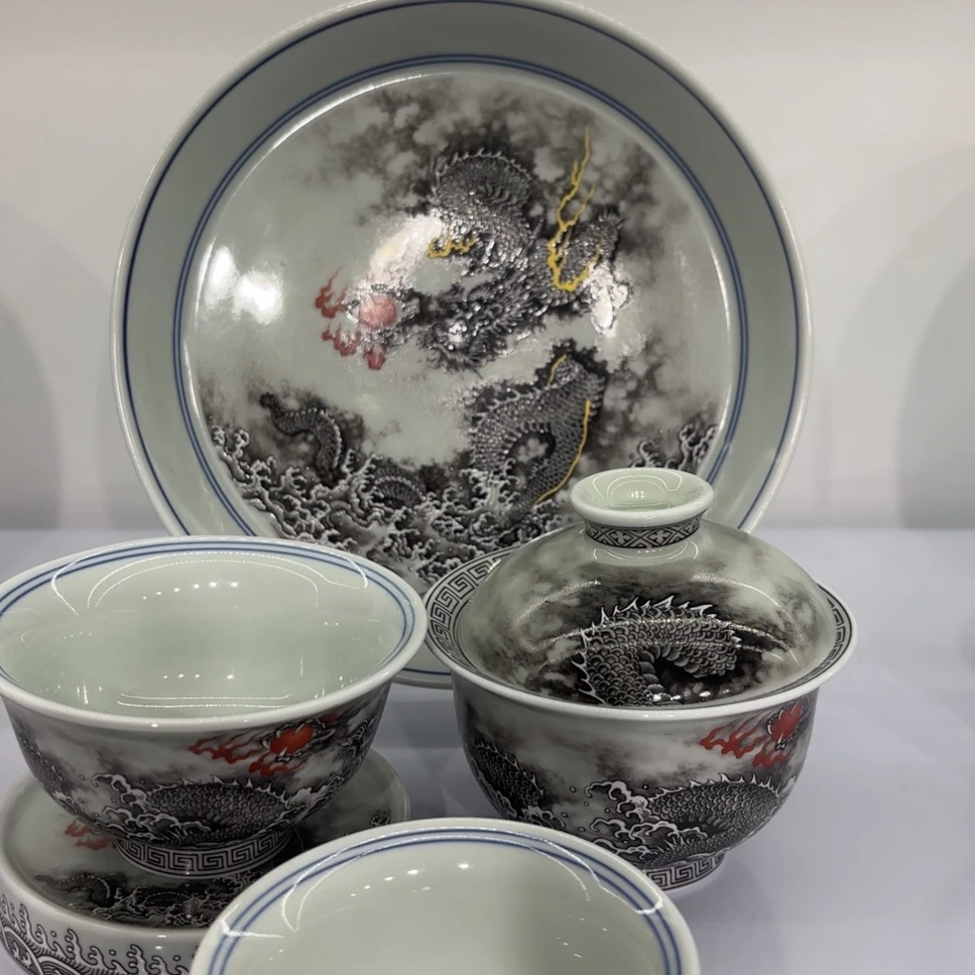 T***姆景德镇陶瓷五件套