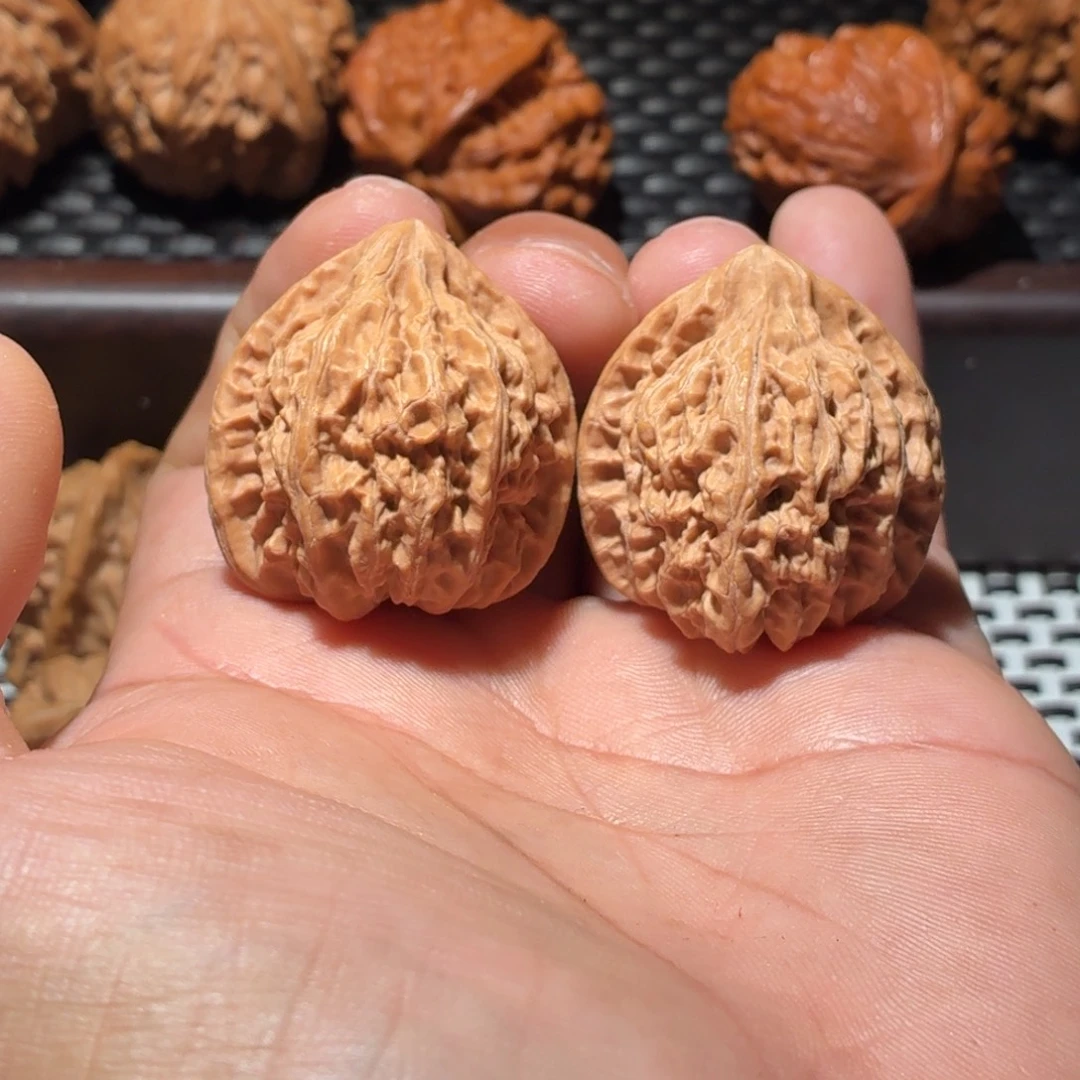 吊坠文玩核桃34.5火焰 体验福利