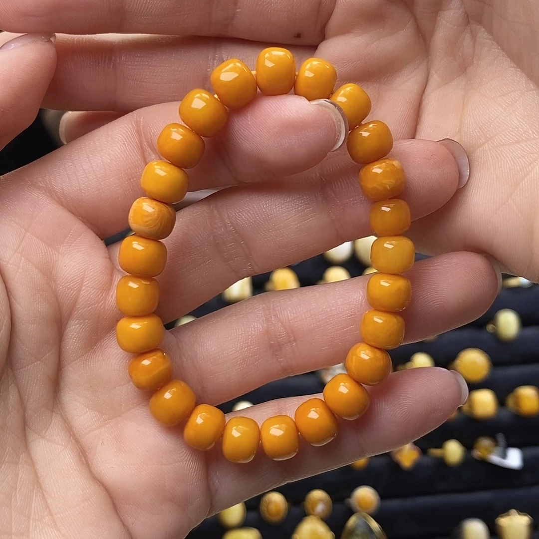 琥珀未镶嵌裸石成品