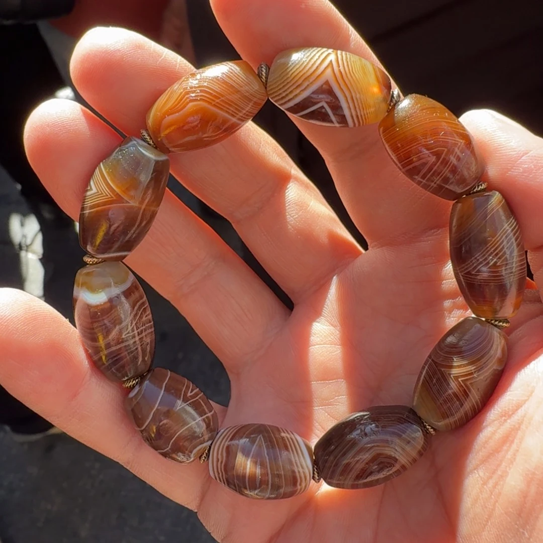 玛瑙/玉髓未镶嵌颈饰