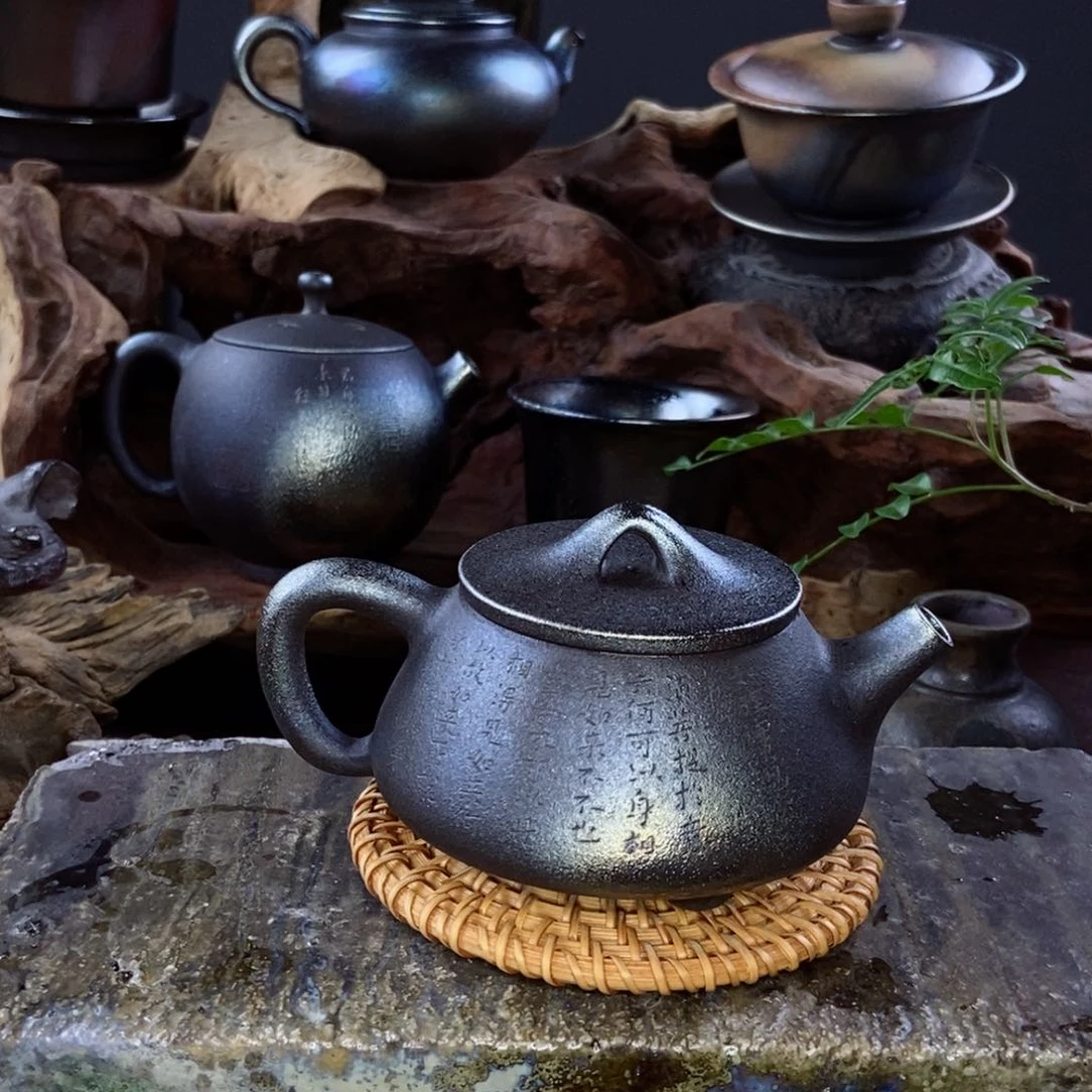 x*建水紫陶柴烧茶具