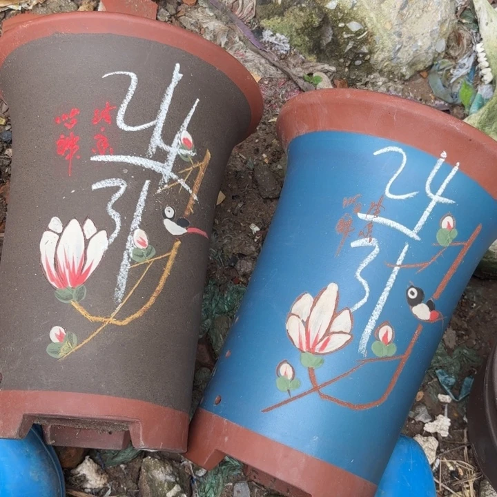 紫砂花盆紫砂的颜色