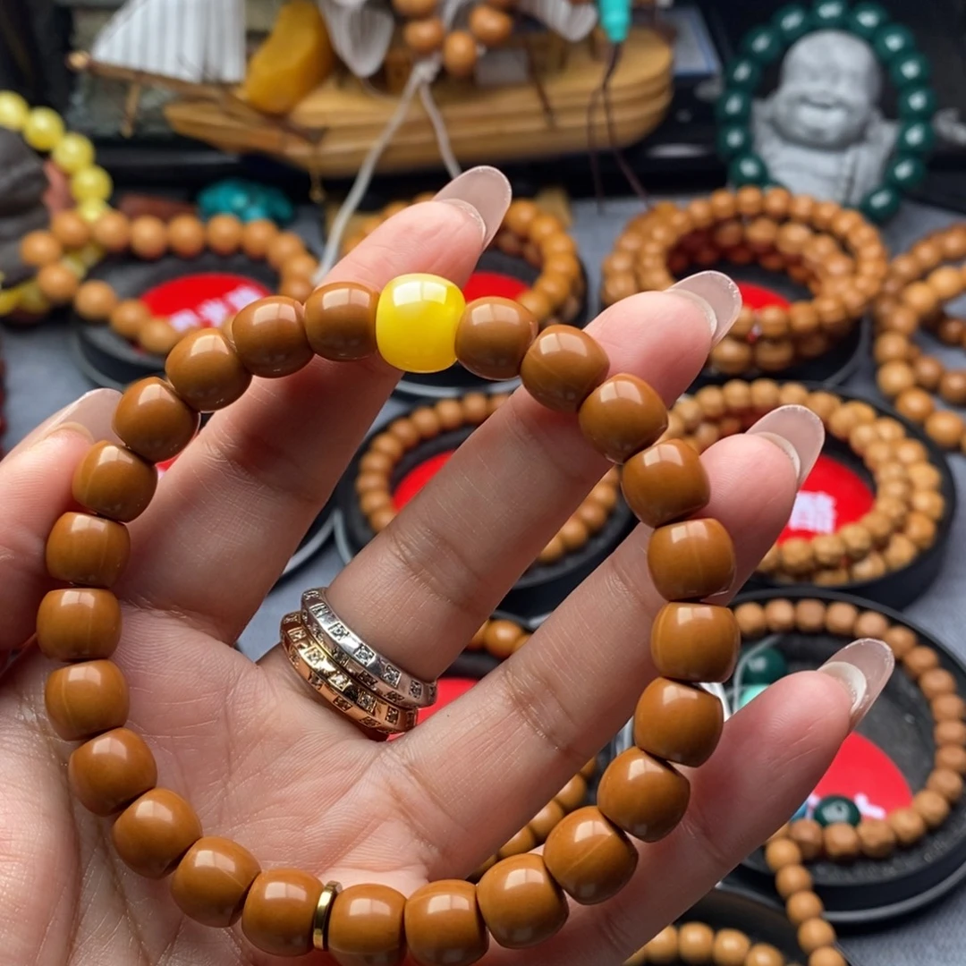 雷***行猴头核桃吊坠直切