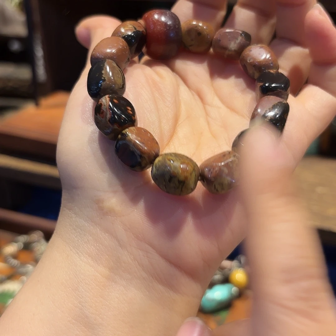 南红玛瑙手链未镶嵌原创