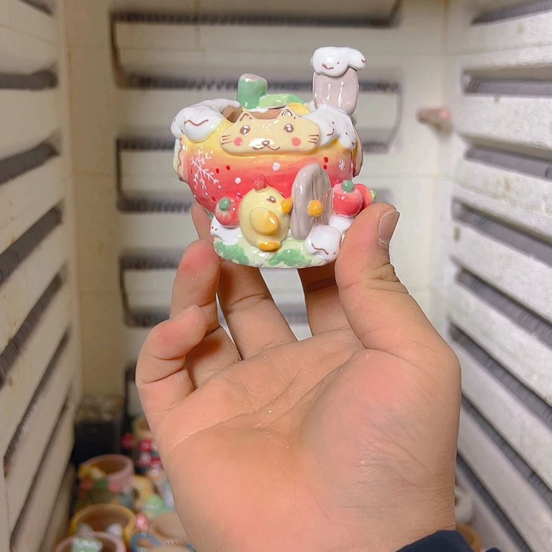 老梧家的手工多肉花盆