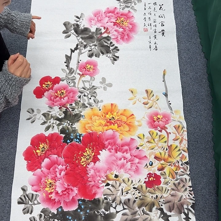 国画纯手绘国画作品大放漏