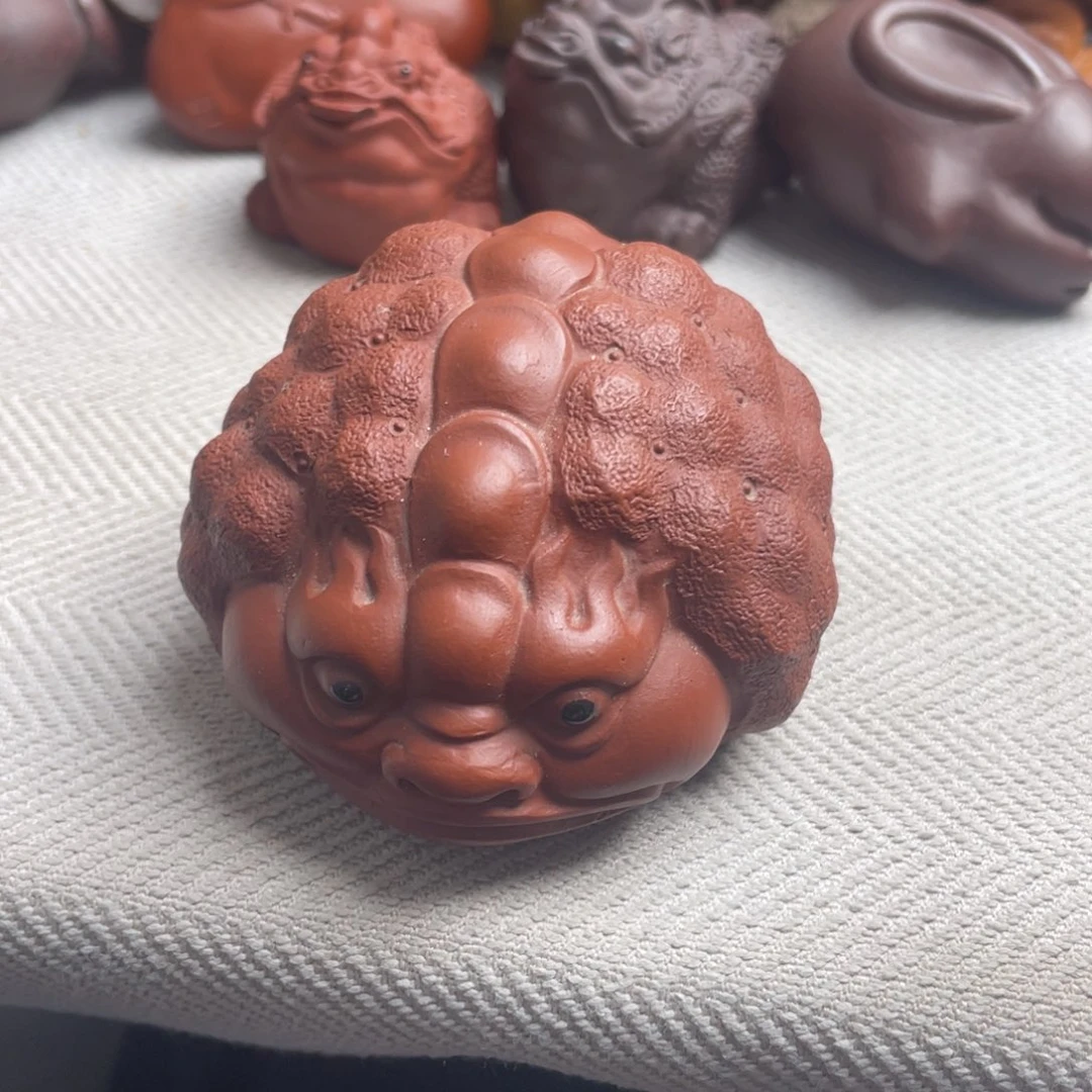 紫砂茶宠紫砂瑕疵