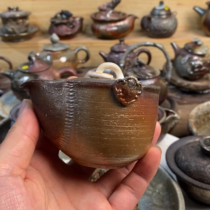 杯微瑕柴烧，介意勿拍