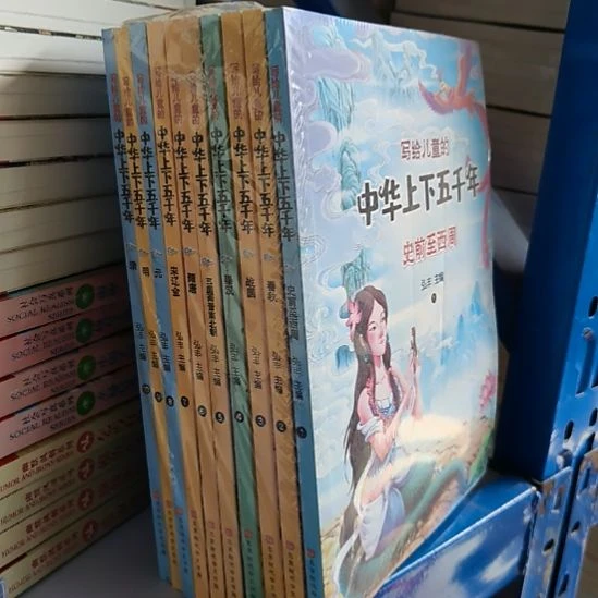 写给儿童的中华上下5000年  一套10本默认微瑕正版图书。