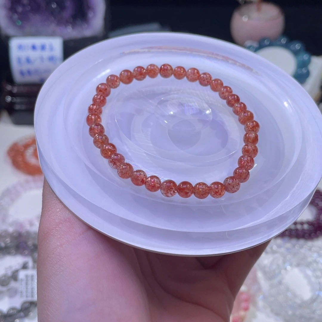 未镶嵌手链水晶大花瓣金太阳5+
