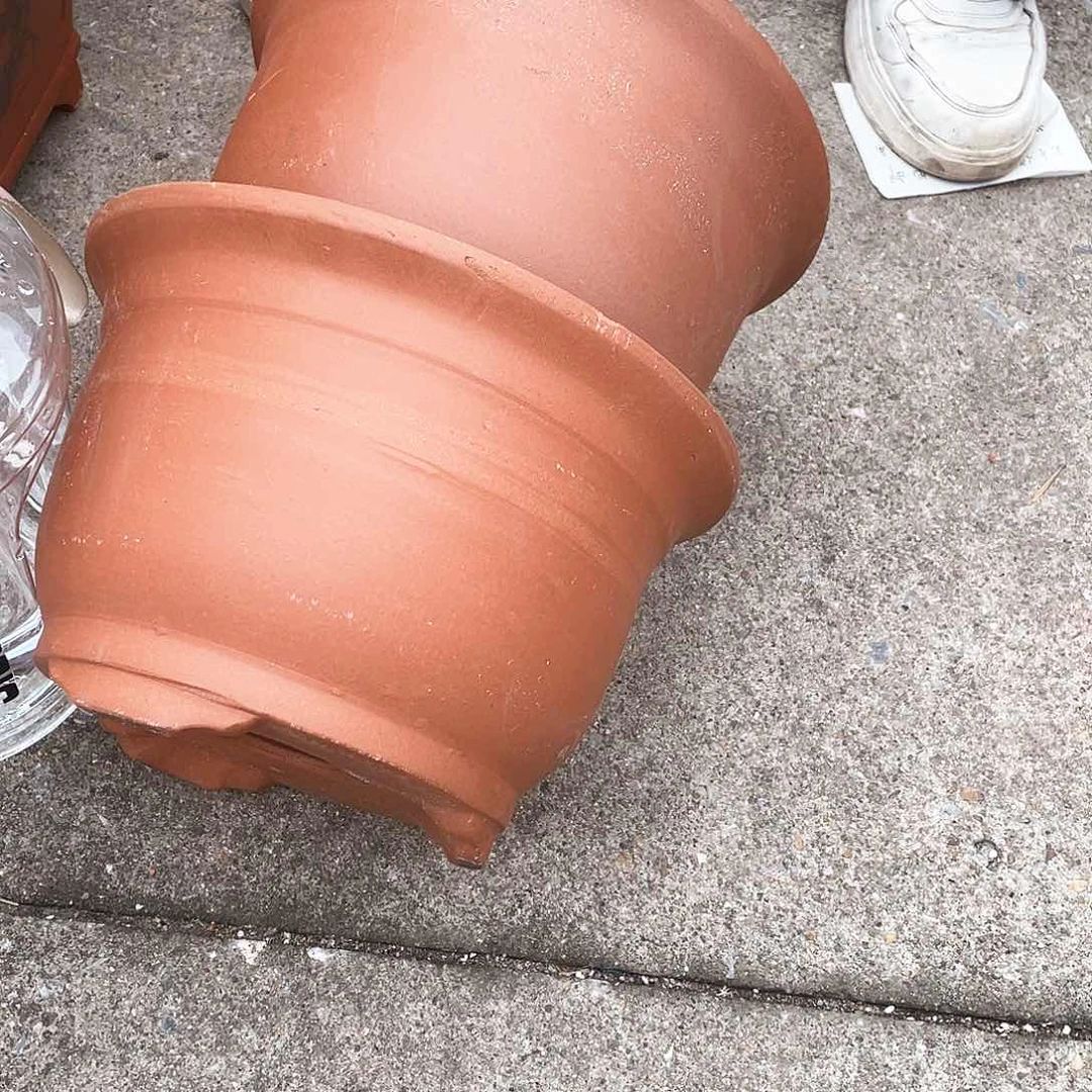 21+21素面小马花盆紫砂花盆