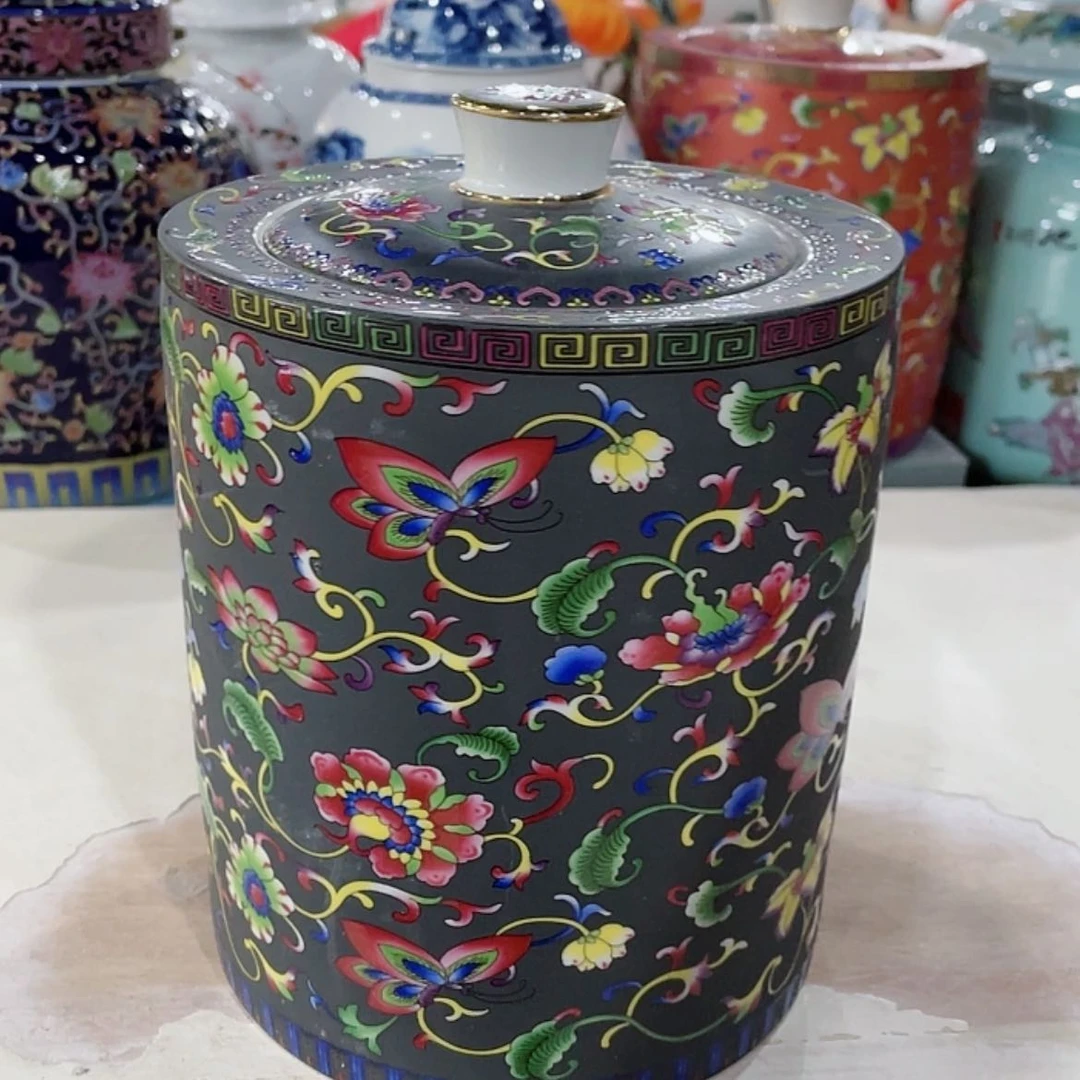 【闪购商品】罐陶瓷茶叶罐密封罐