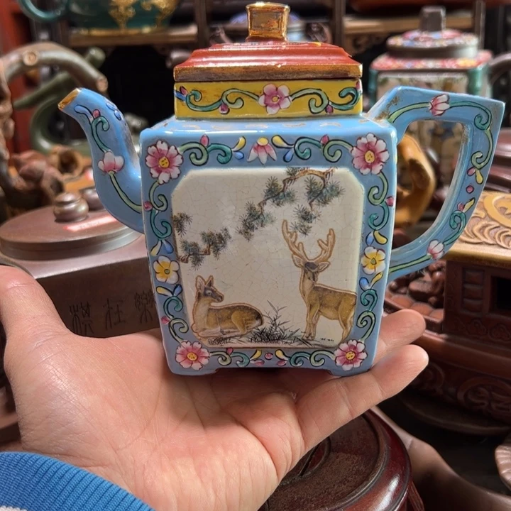 紫砂茶壶紫砂壶收藏起来吧