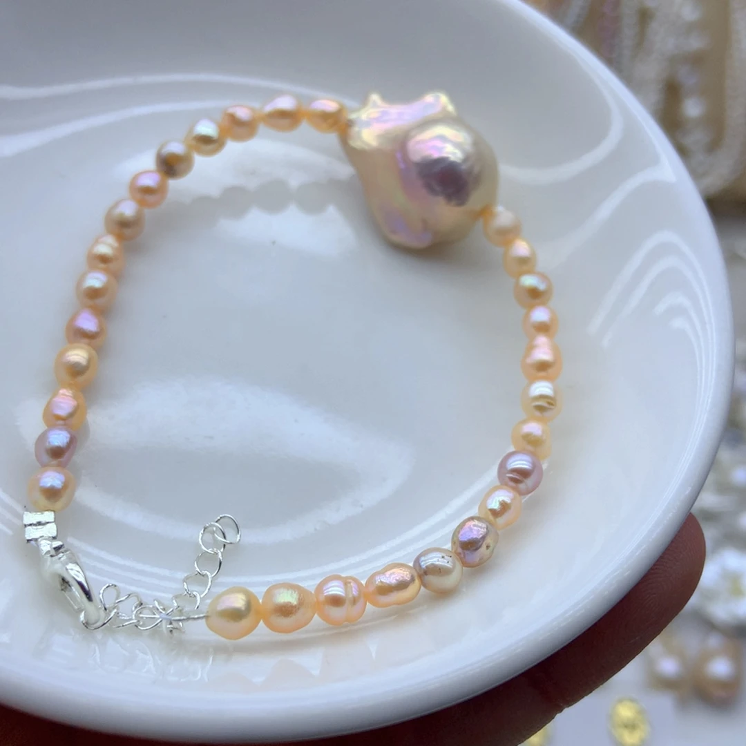 淡水珍珠耳饰未镶嵌