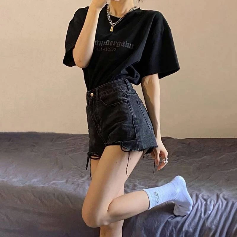 夏编码910-930部分微瑕（选择对应编码去拍）短裤显瘦百搭辣妹