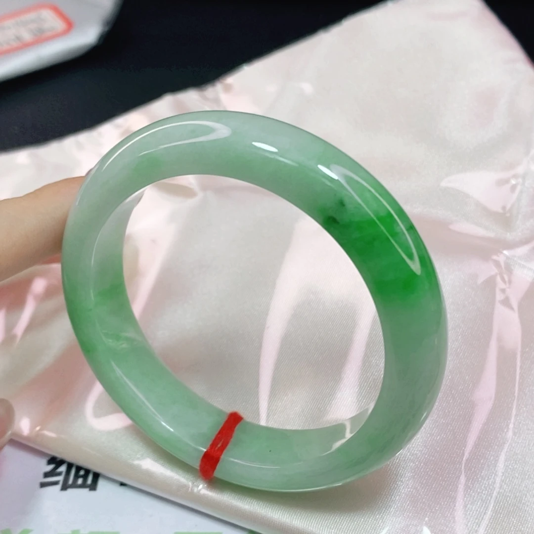 未镶嵌手镯翡翠55正圈