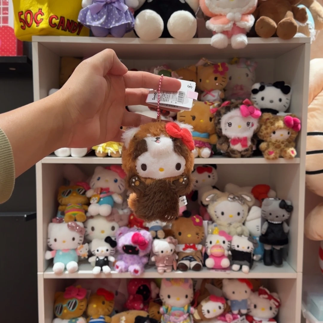 毛绒小浣熊kt挂件
