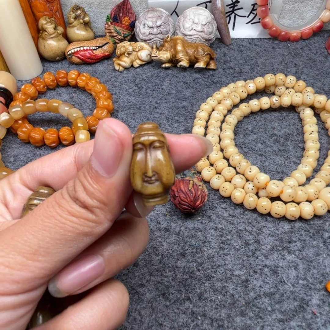 手串/手链鹿骨人工养殖驼骨61