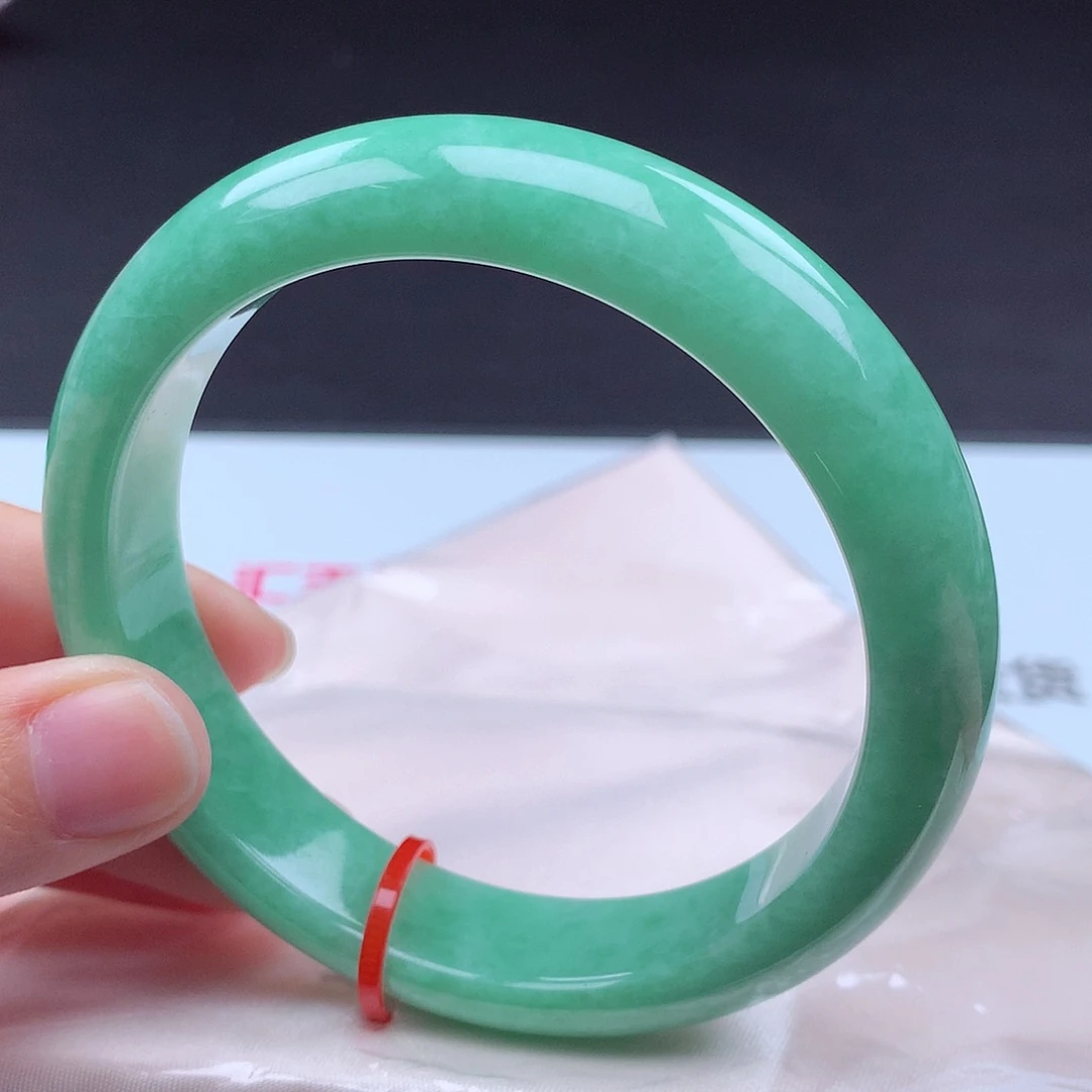 未镶嵌手镯翡翠60-61手镯100428