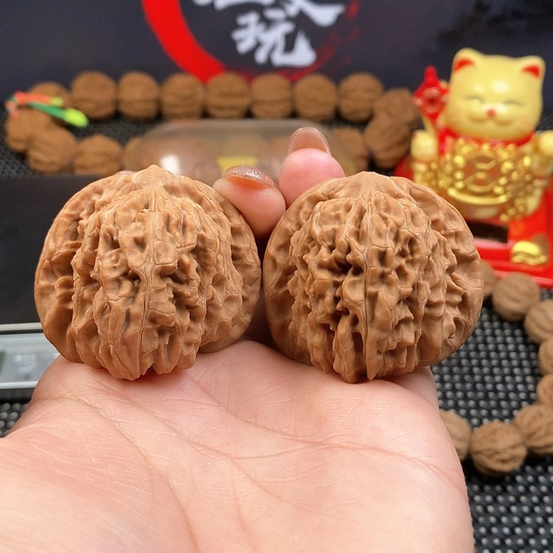 文玩核桃吊坠45尺四座楼全品
