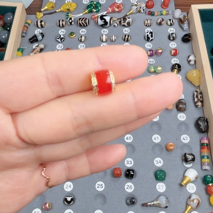 玛瑙/玉髓饰品合金悔*