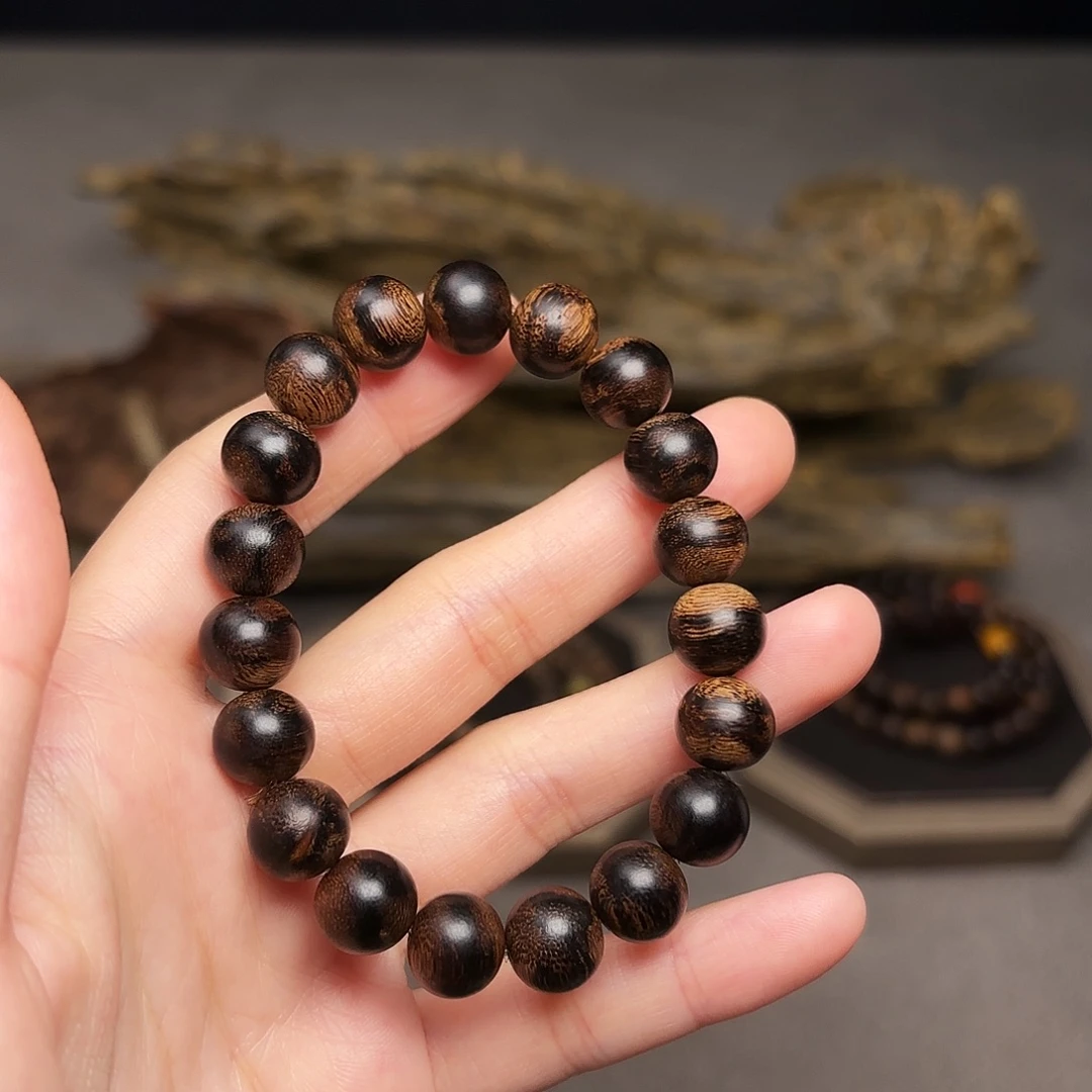 手串沉香越南芽庄白棋楠帝王瘤疤1.0