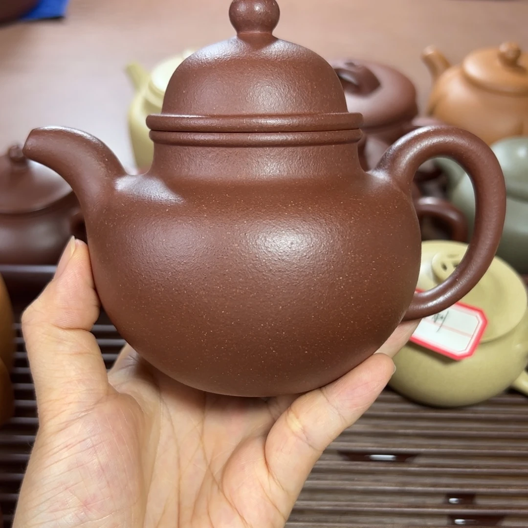 茶壶底槽青掇球 350cc