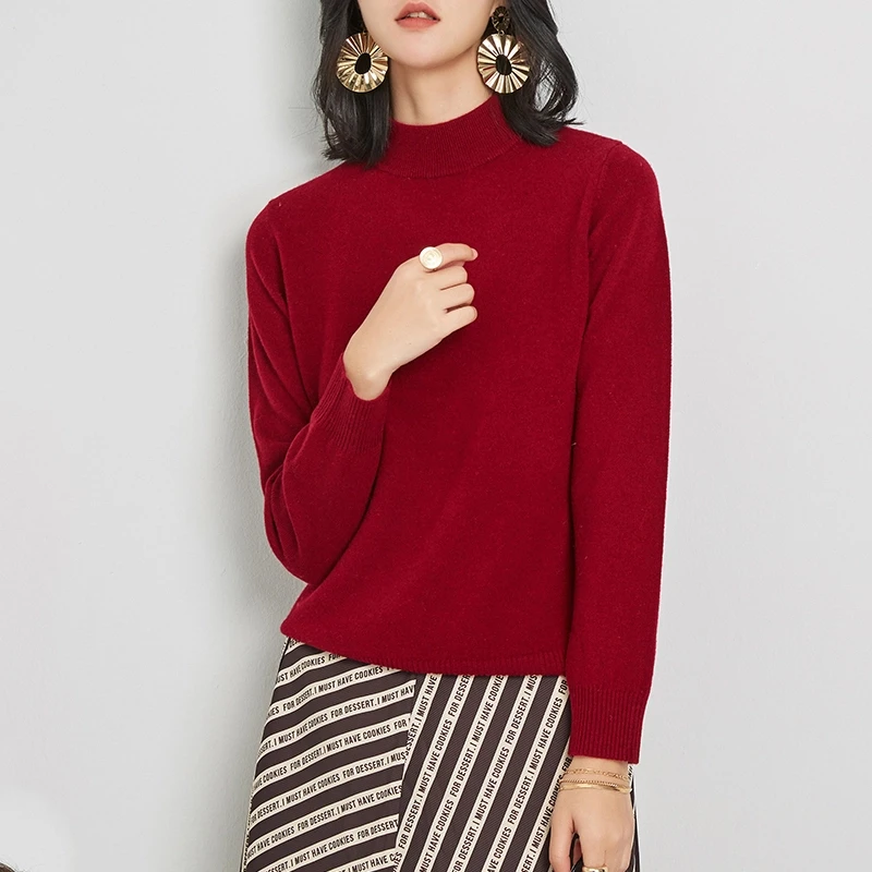 KNO（401-425拍上架对应编号）羊毛羊绒针织百搭毛衣秋冬羊毛衫