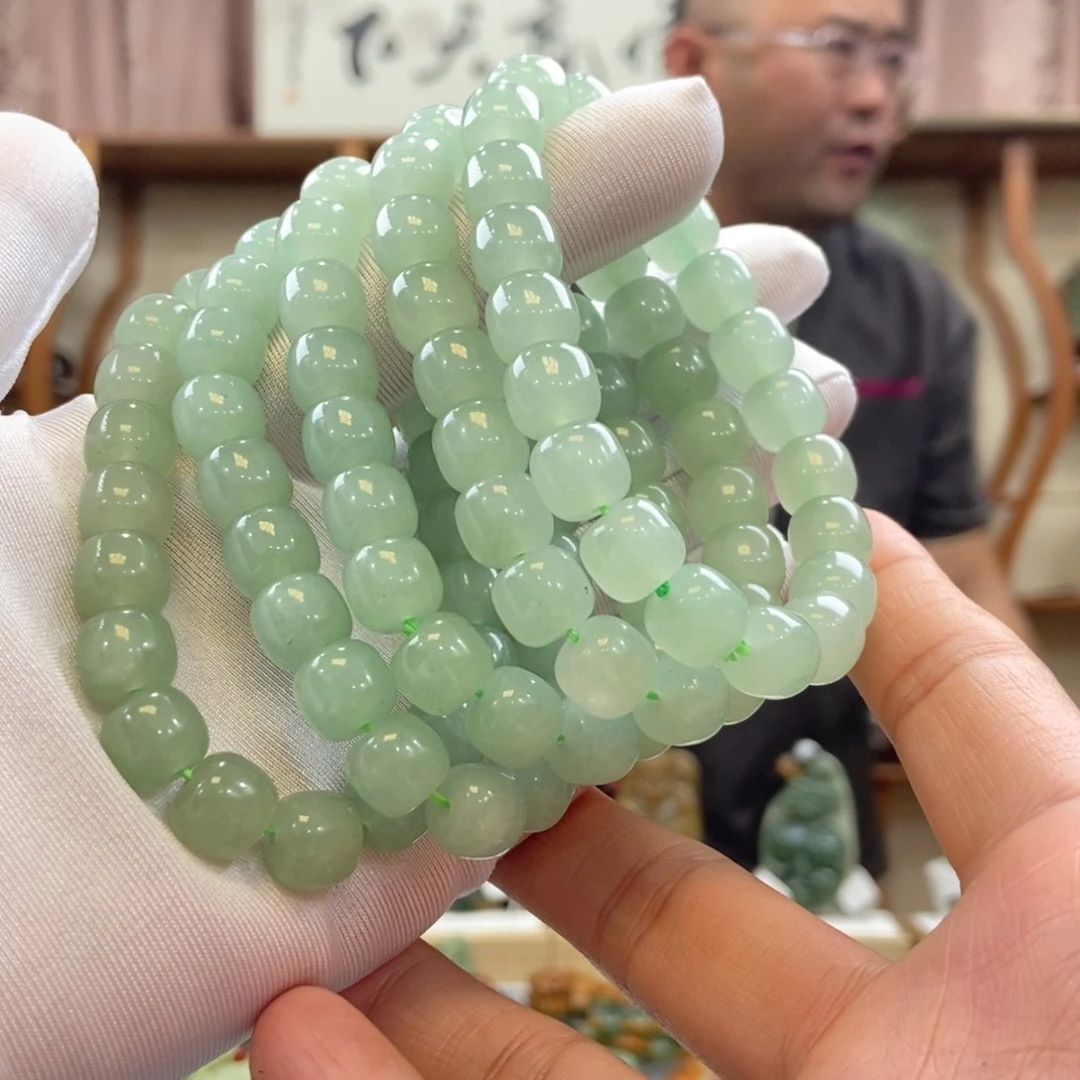 蛇纹石玉手串（多样性发一件）未镶嵌