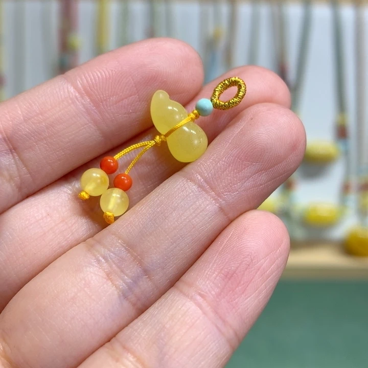 蜜蜡未镶嵌裸石迷你