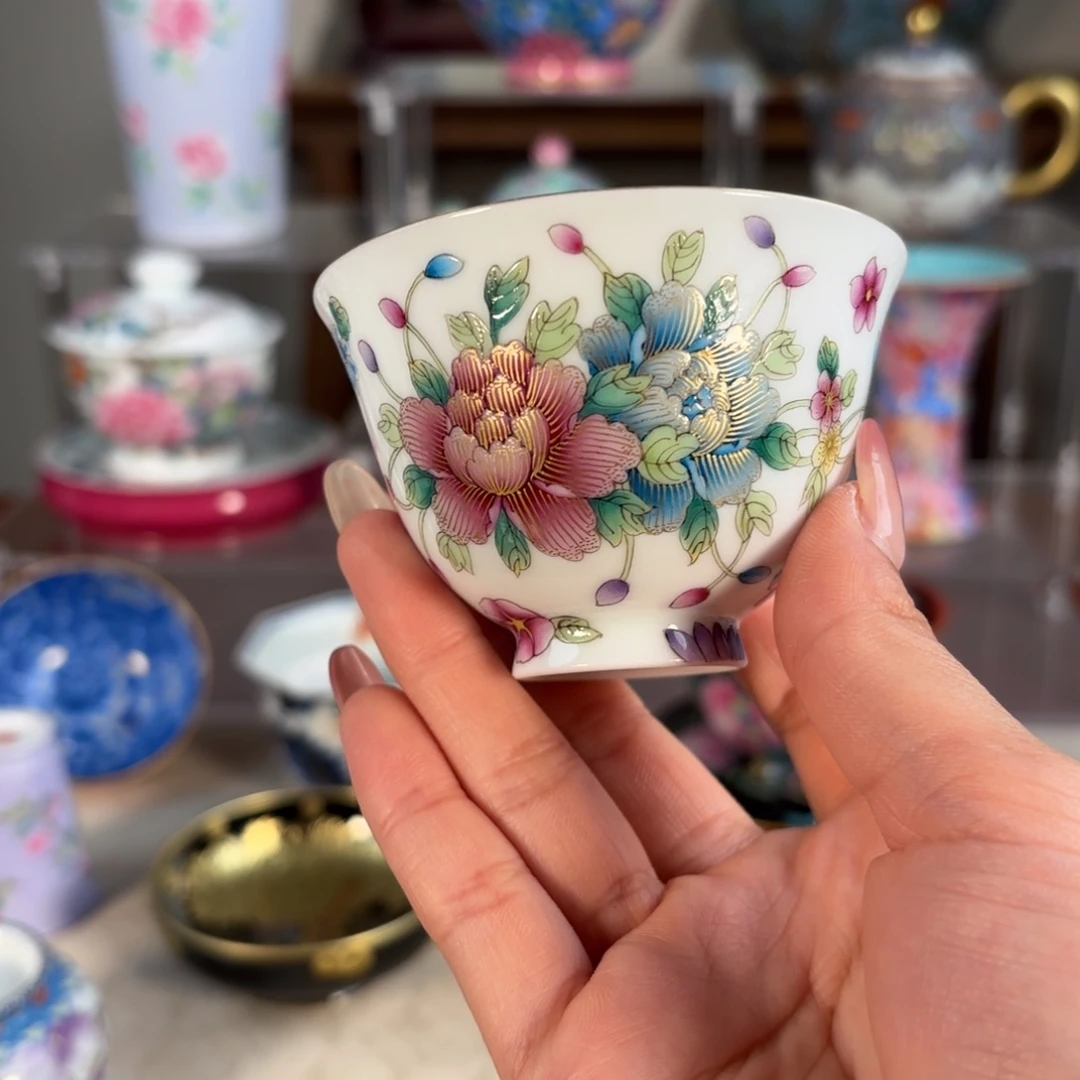 纯手工手绘 高端茶器