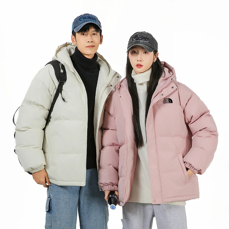 秋冬新款棉服男女保暖防风防泼水潮流棉服ins风高街韩系