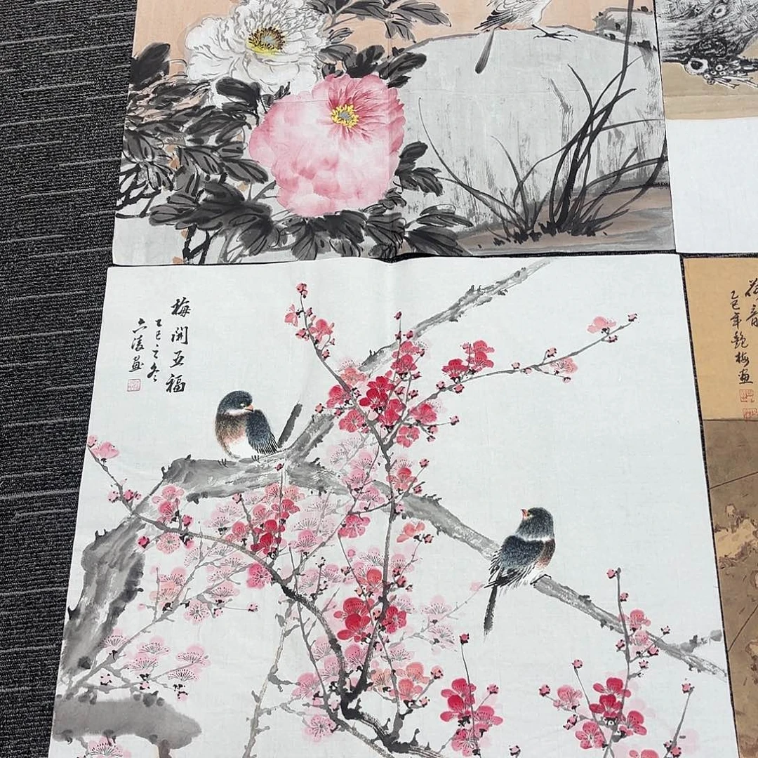 国画国画作品纯手绘