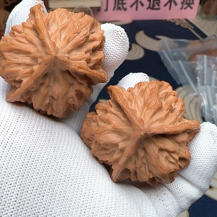 文玩核桃吊坠全品帝王三棱49尺无药