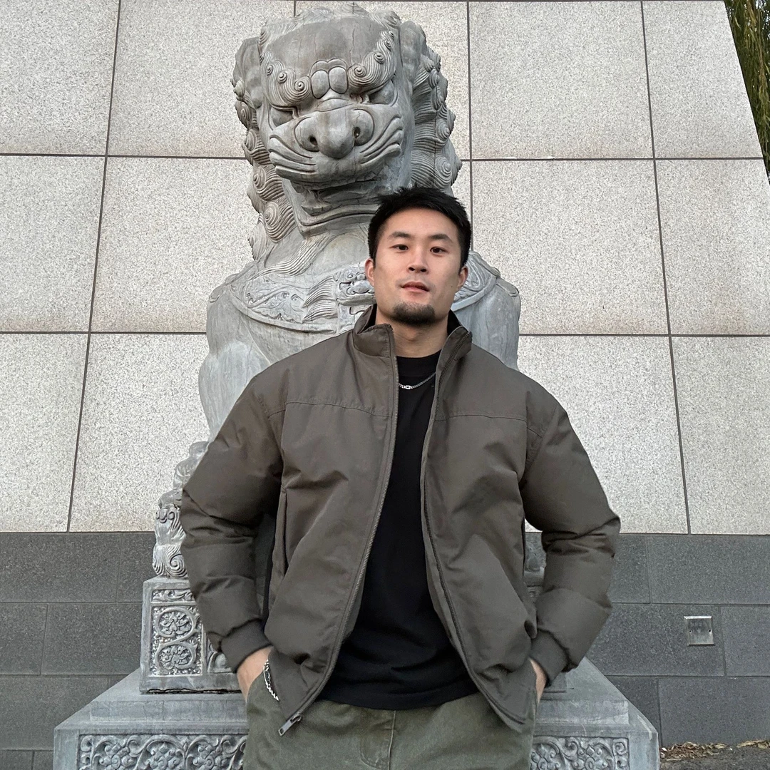 G.C「挺」立领廓形短款Cleanfit三防科技夹克羽绒服飞行员外套