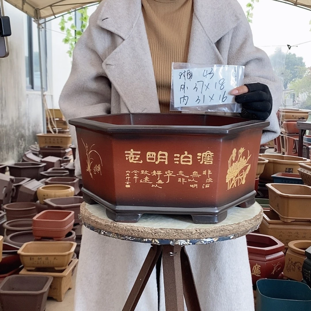 花盆紫砂紫砂花盆