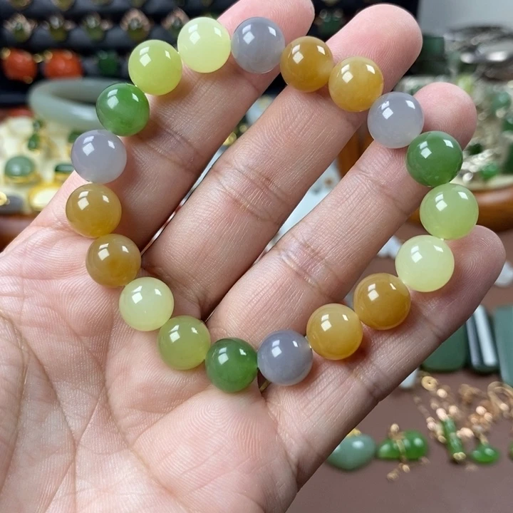 和田玉未镶嵌手串