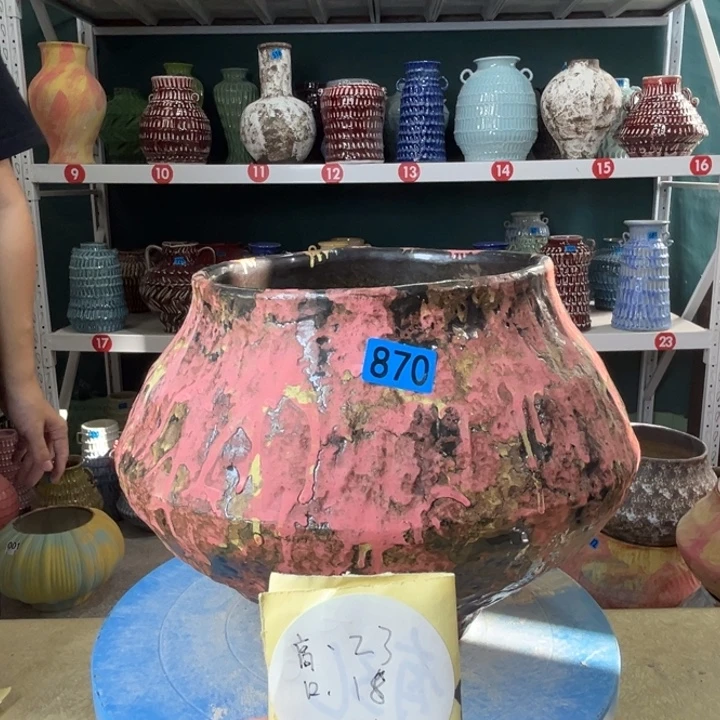 景德镇陶瓷花盆花器870