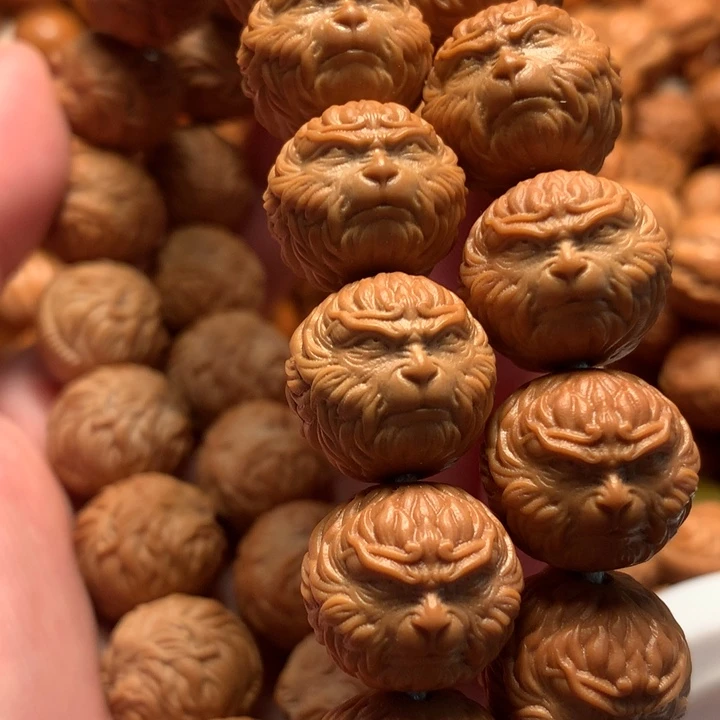 【闪购商品】猴头核桃手串倾*i悟空