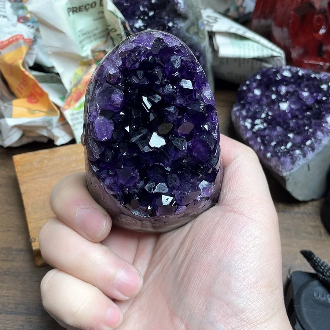 紫晶大型摆件（非配饰）未镶嵌