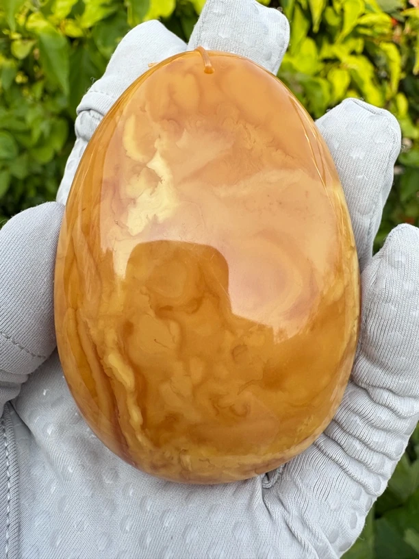 假一赔十，天然琥珀蜜蜡，蜜蜡吊坠，琥珀蜜蜡水滴 编号66