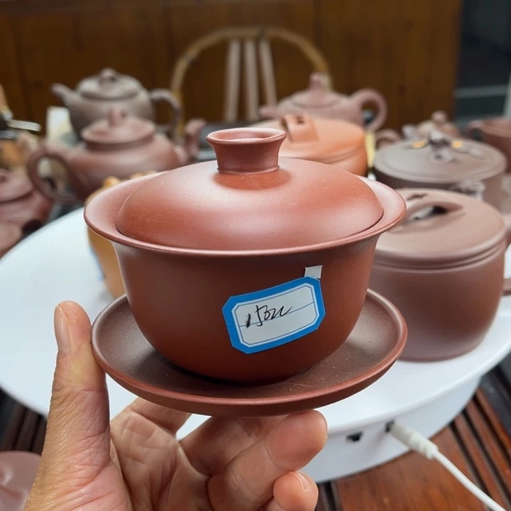 茶壶紫砂紫砂花茶