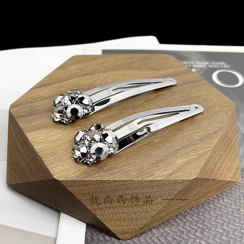 【LXX靓西西】7044 休闲百搭半球夹6.6厘米BB夹一对装