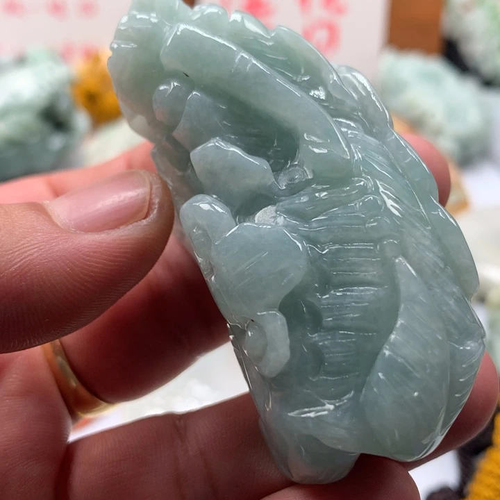 颈饰未镶嵌翡翠保真天然a过翡翠