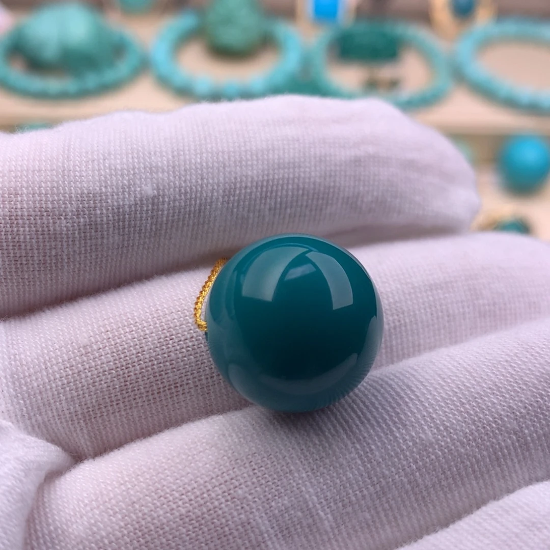 绿松石未镶嵌珠宝奇石16.5