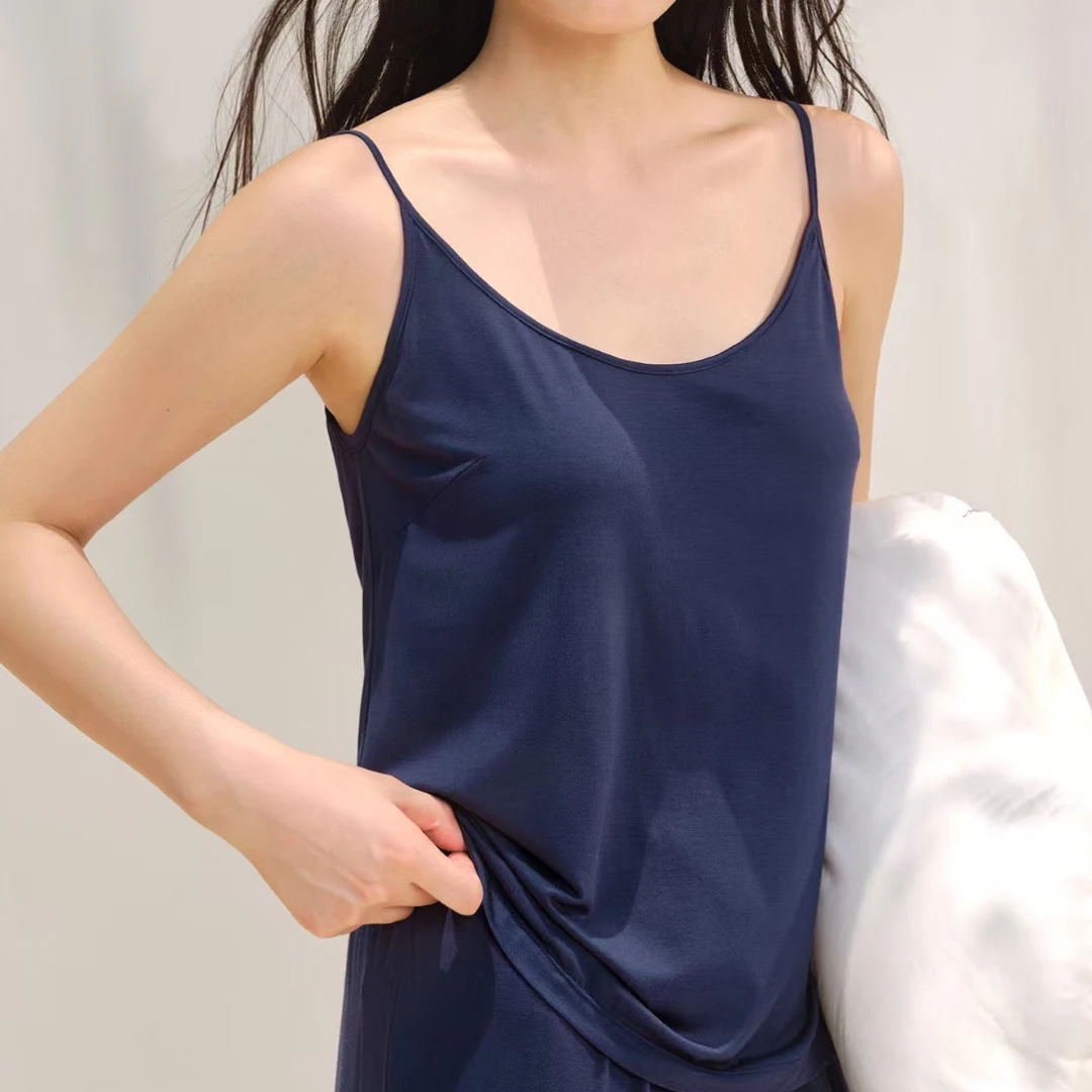 宽画26纯春夏吊带家居服 家居裤