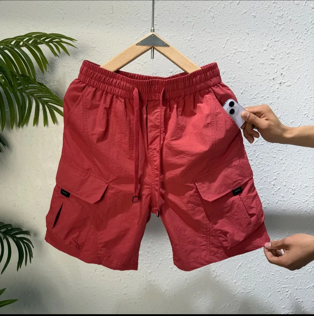 【玲妹妹】8016#夏季凉感男士短裤速干薄款休闲宽松工装五分裤