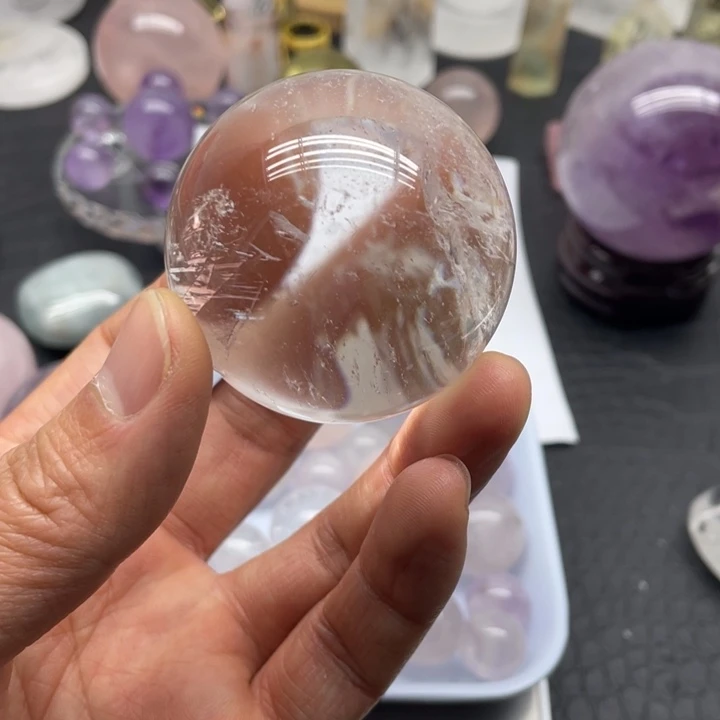 水晶39未镶嵌小**羊天然水晶