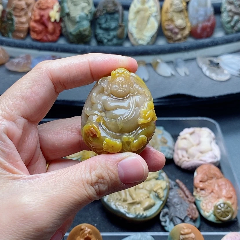 【闪购商品】定制石英质玉吊坠未镶嵌